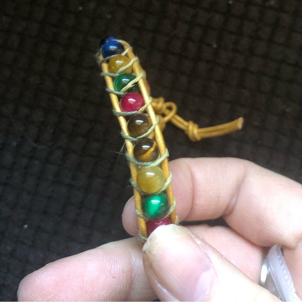 4-sale Macrame Cat’s Eye Bracelet- 662 $8 or 🦋